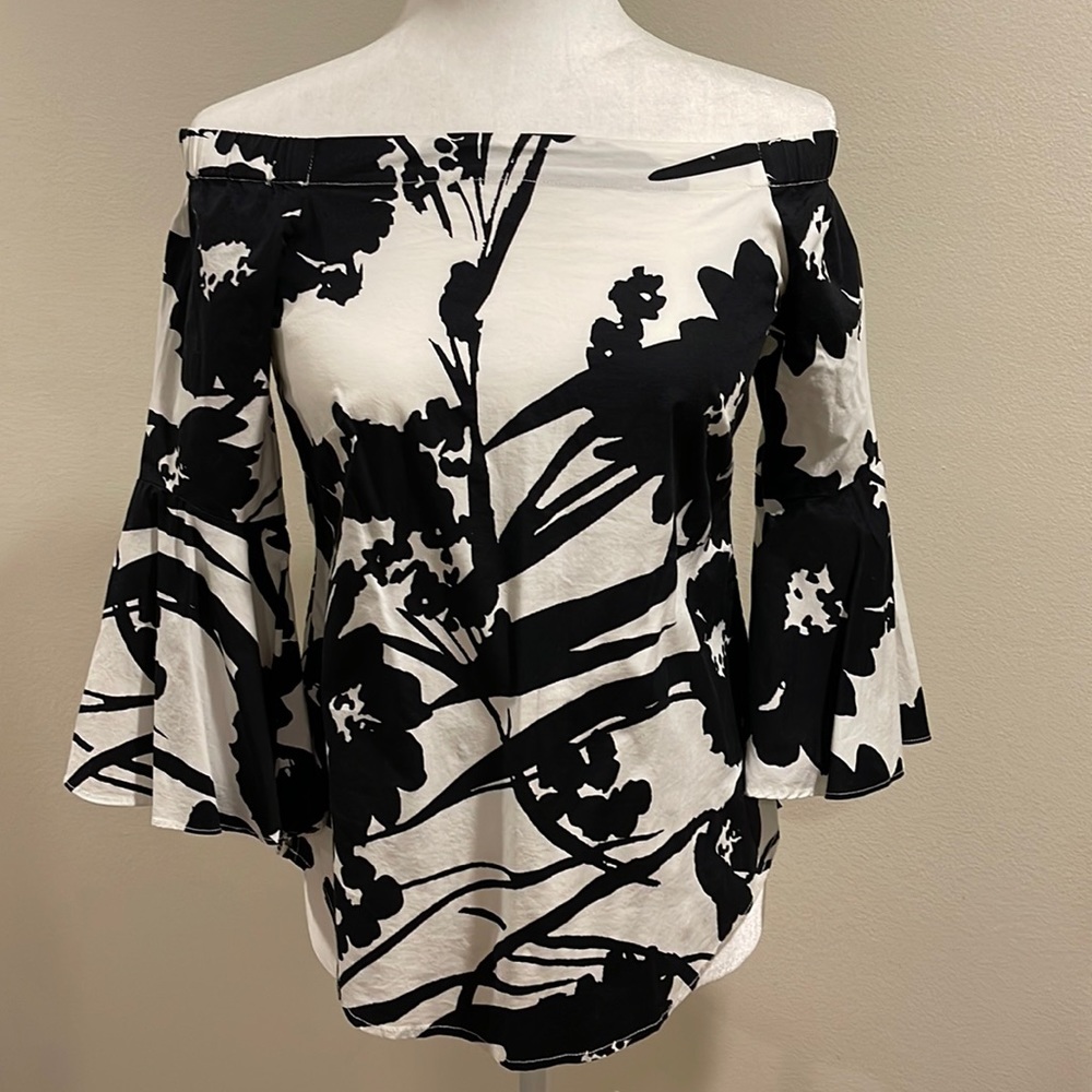 White House Black Market Off the Shoulder Top